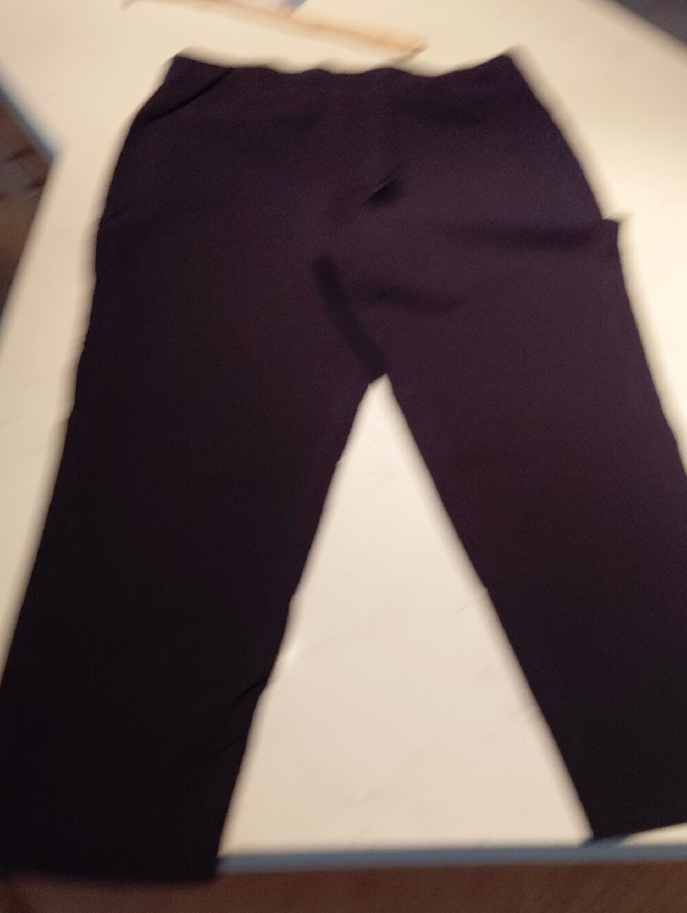 Thalia Sodi Black Cropped Ponte Pants with Silver-Tone Side Studs - Picture 2 of 3